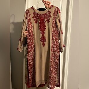 Shalwar kameez large 3 pc